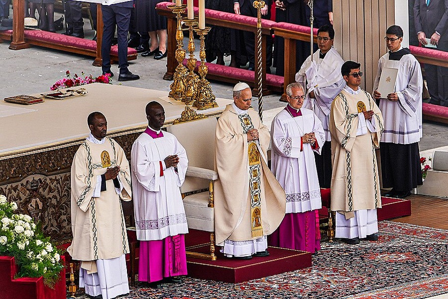 Secretary Marco Rubio attends the Papal Inauguration Mass in Vatican City, the Holy See, May 18, 2025. (Official State Department photo by Freddie Everett)