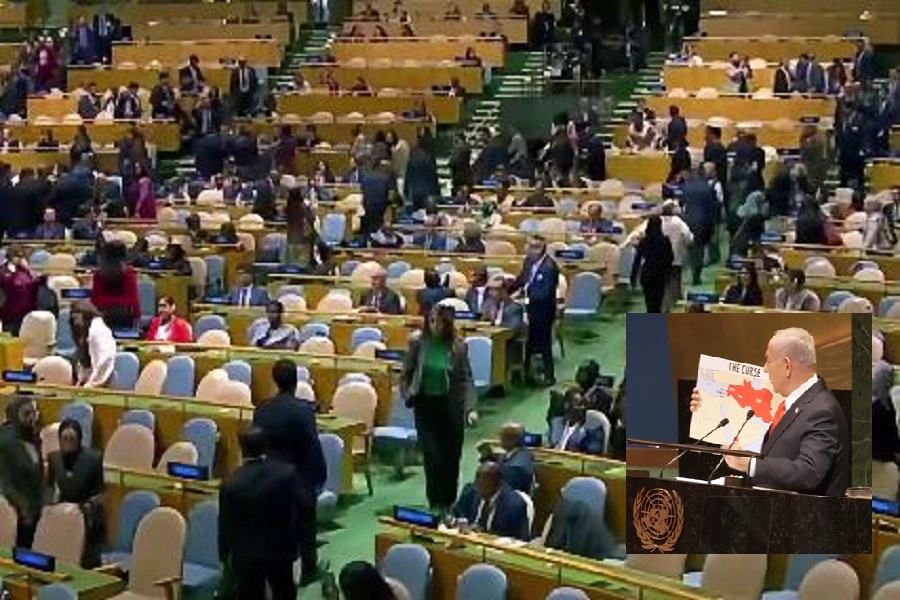 UN Walk Out