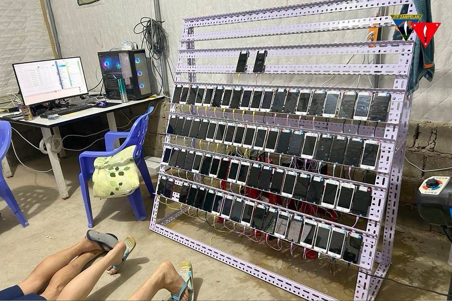 cellphones and laptops